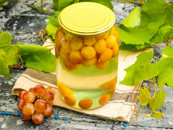 🍇 Компот из винограда с косточками