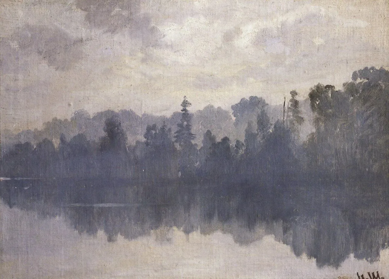 «Крестовский остров в тумане», 1880–1890-е.