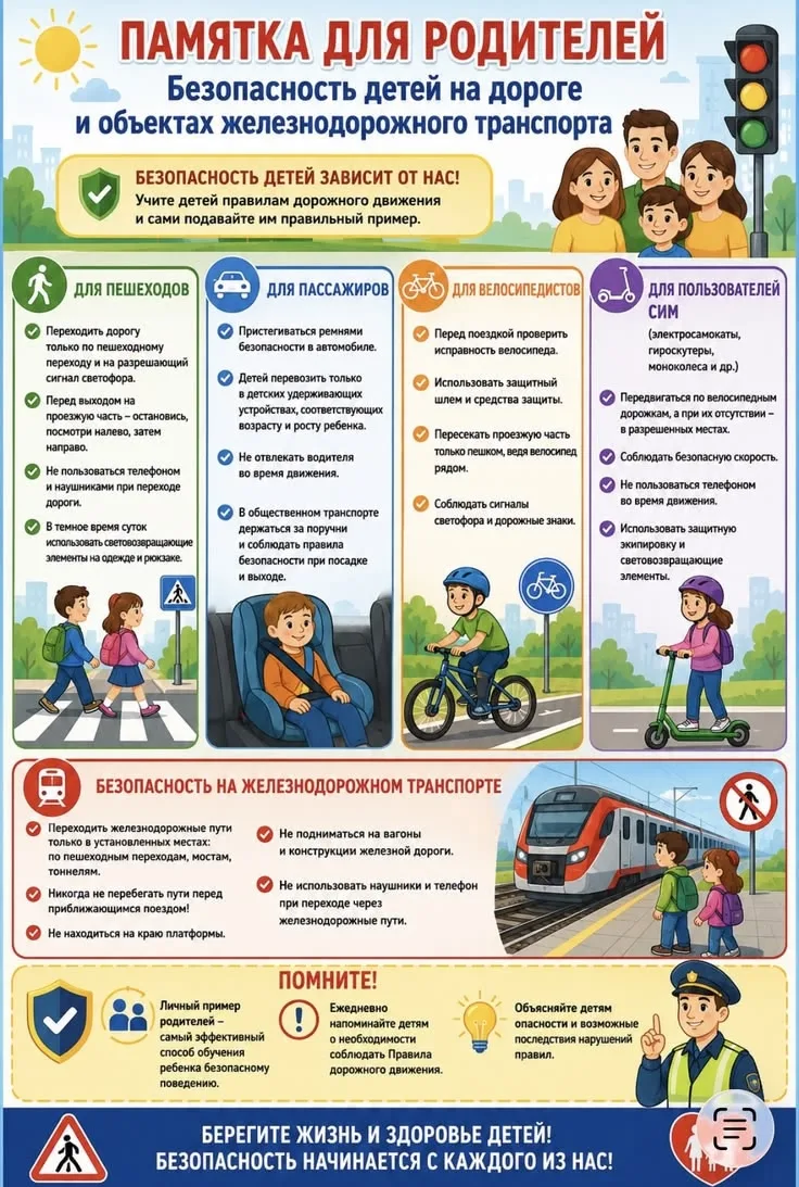 #умная_школа24🇷🇺напоминает про соблюдение правил дорожного движения🚨