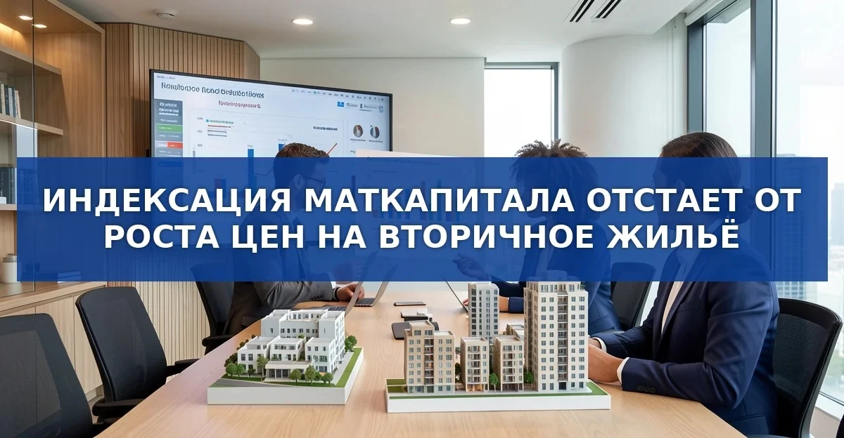 Индексация материнского капитала и рост цен на вторичное жильё