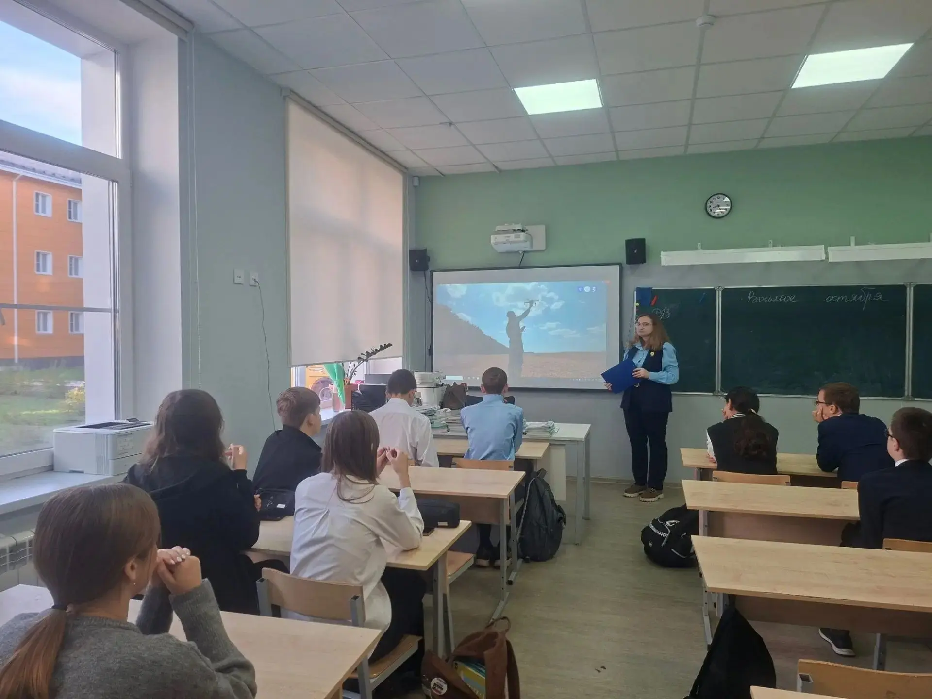 🌾Сегодня в нашей школе прошло занятие  курса «Россия — мои горизонты» на тему «Сельско...