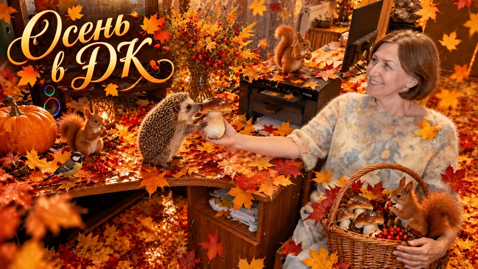 🍁 Осень во Дворце культуры: ловим вдохновение! 🍄