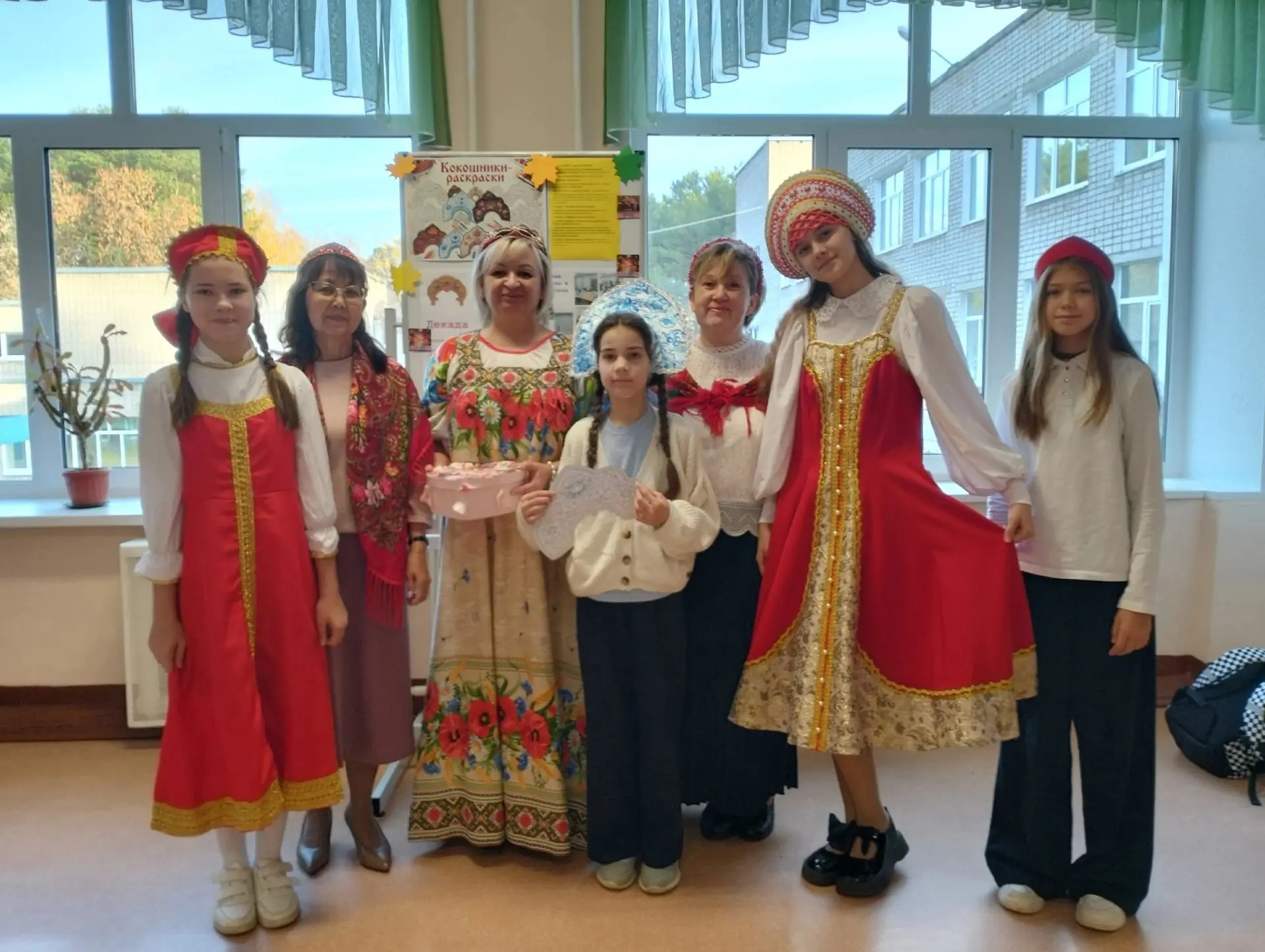 🎉 Акция «#Кокошник»: прикоснулись к истокам русской культуры! 🎉