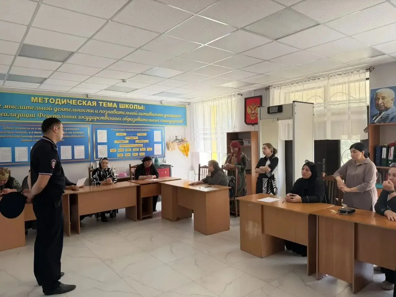 ✅В МБОУ «СОШ № 44» прошли практические учения по антитеррористической безопасности!