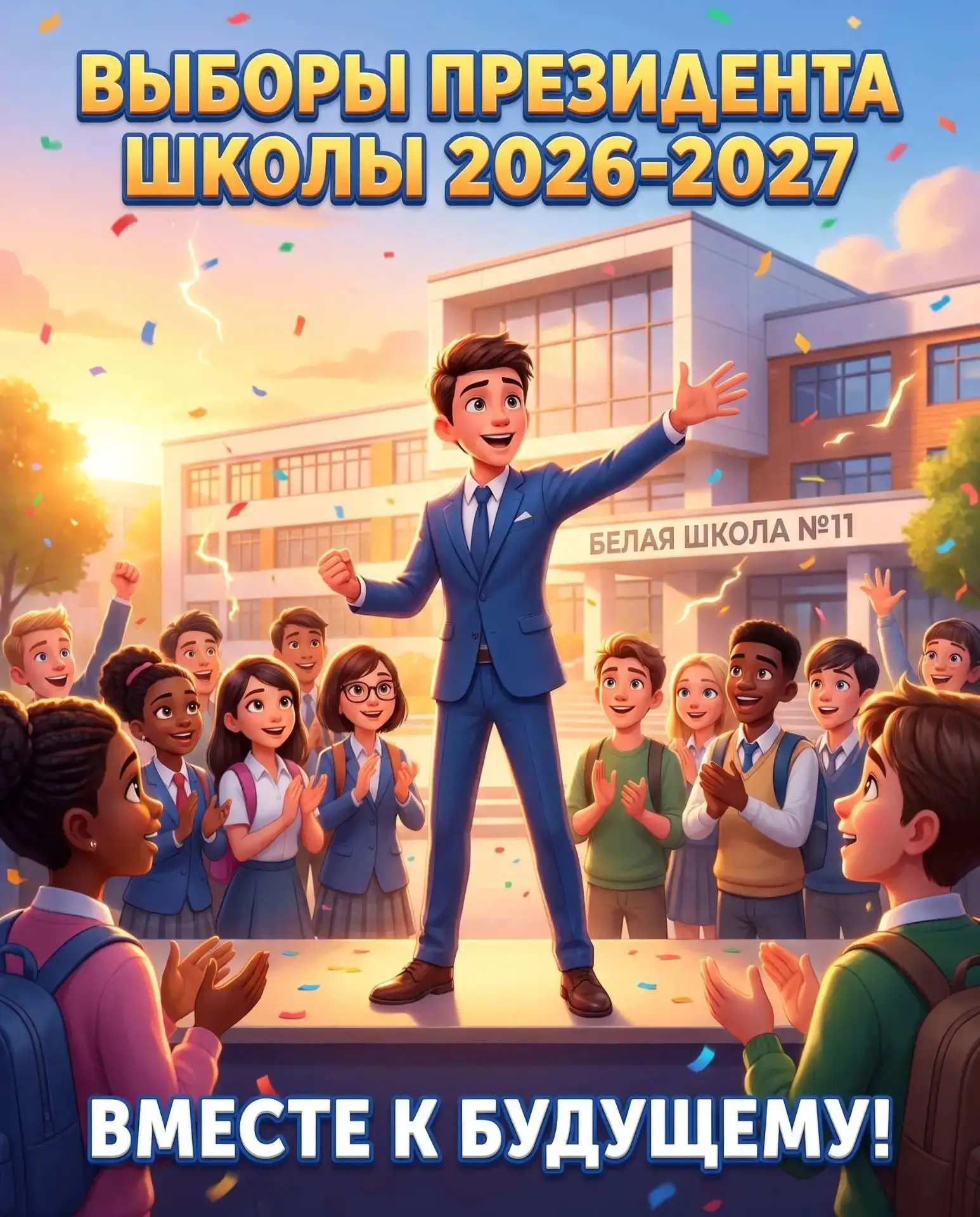 ВНИМАНИЕ! Ученики Белой школы, грядут важные события, и нам нужны смелые, идейные и акт...