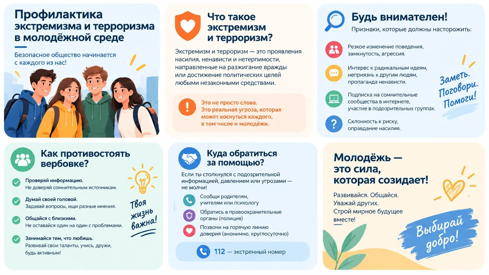 О реализации комплекса мер по профилактике экстремизма и терроризма в молодёжной среде ...