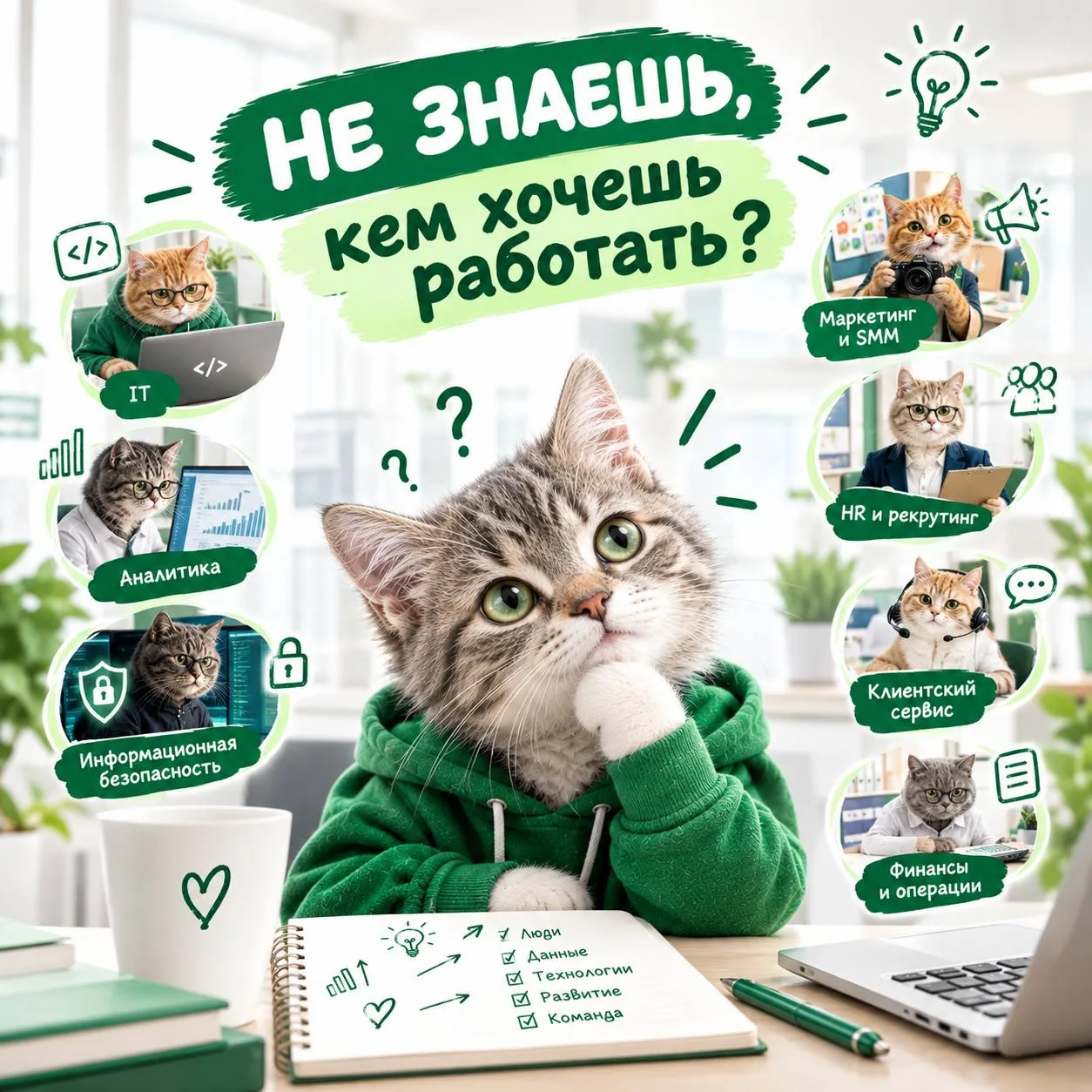 🤔 НЕ ЗНАЕШЬ, КЕМ ХОЧЕШЬ РАБОТАТЬ?