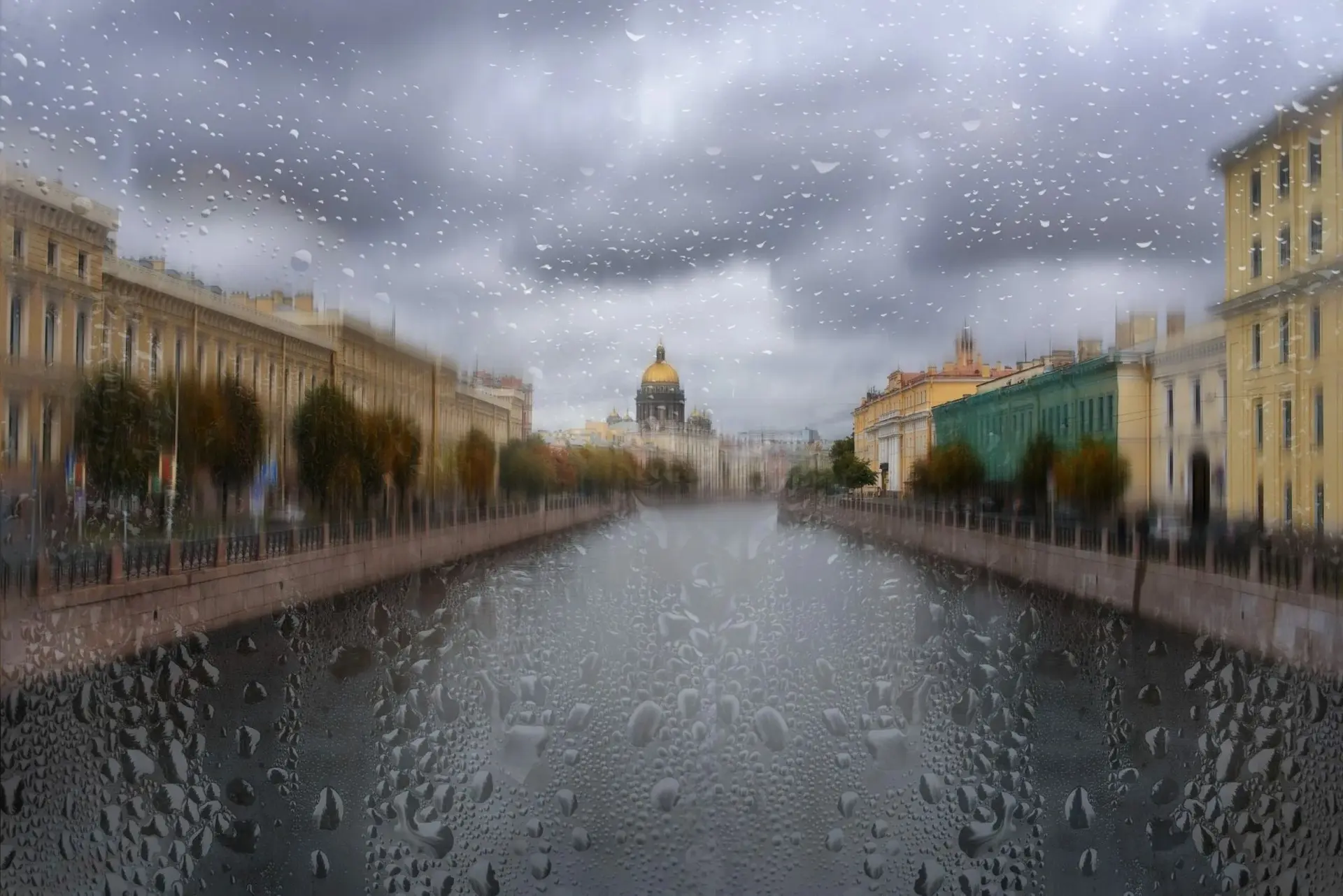 ☔ Циклон «Фелиция» официально вступает в права: в Петербурге — шесть дней дождей подряд.