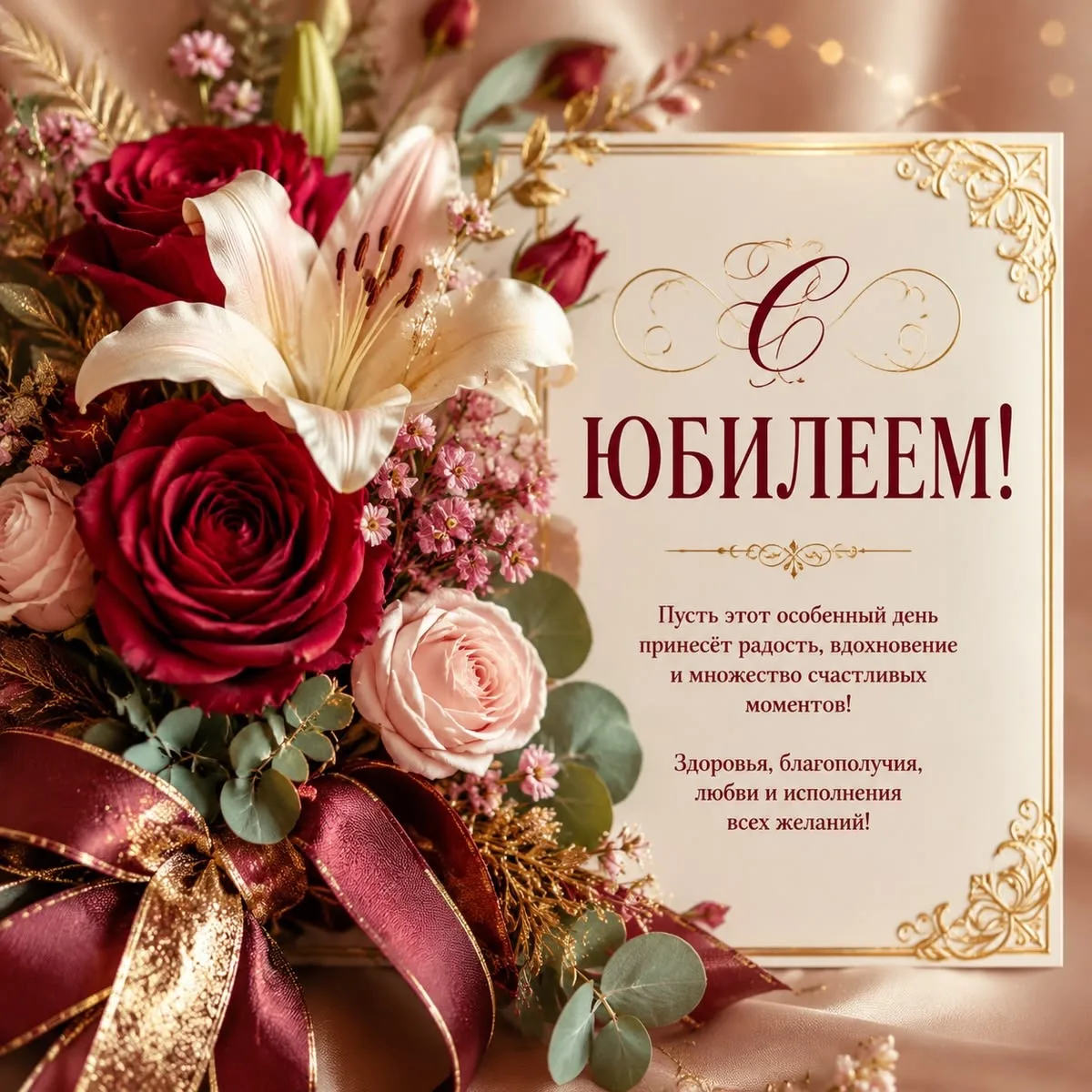 С Юбилеем 🌹