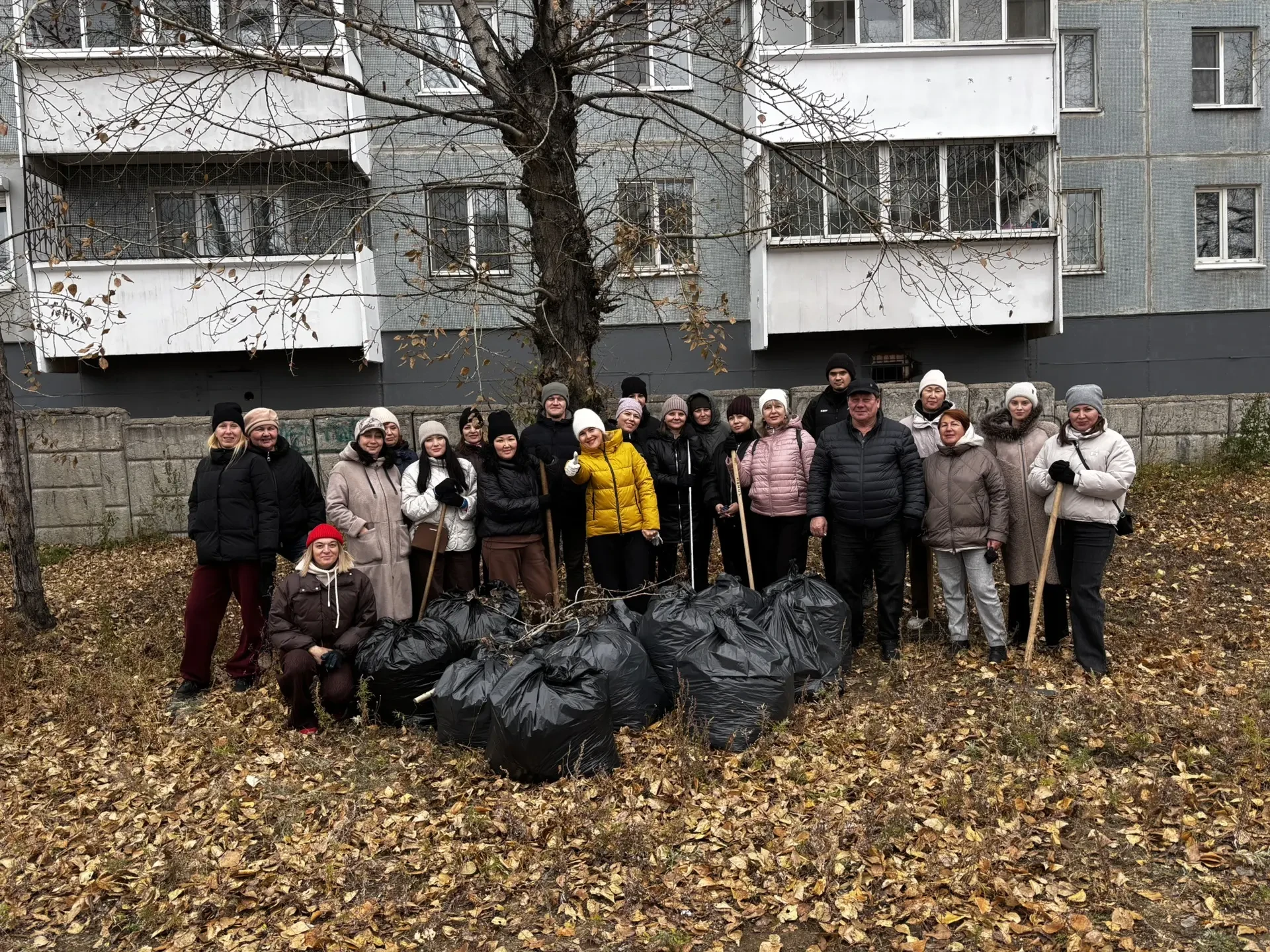 🧹 Коллектив Министерства социальной и демографической политики принял участие в общего...