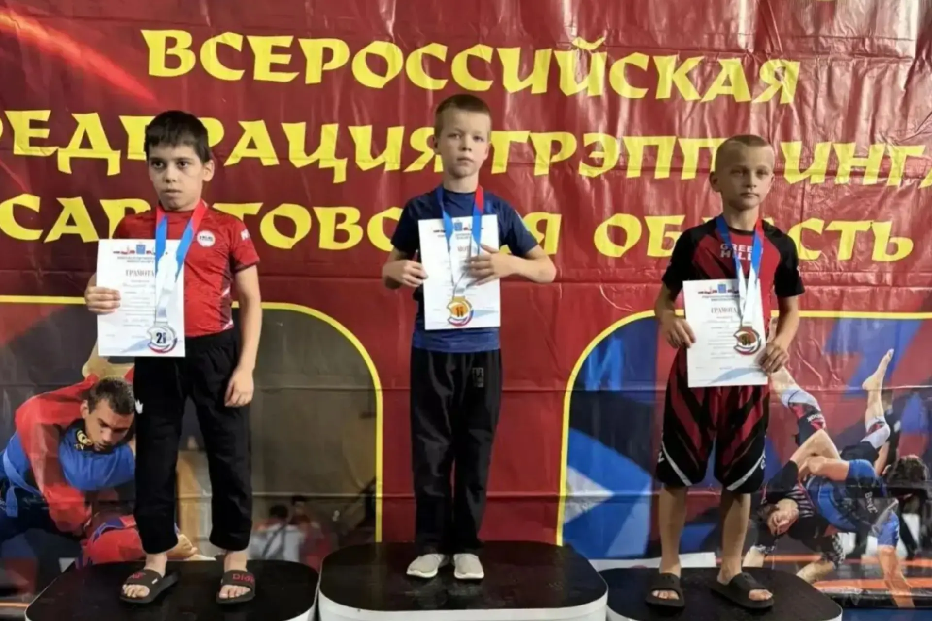 📢Накануне в Саратове прошел открытый областной турнир по грепплингу