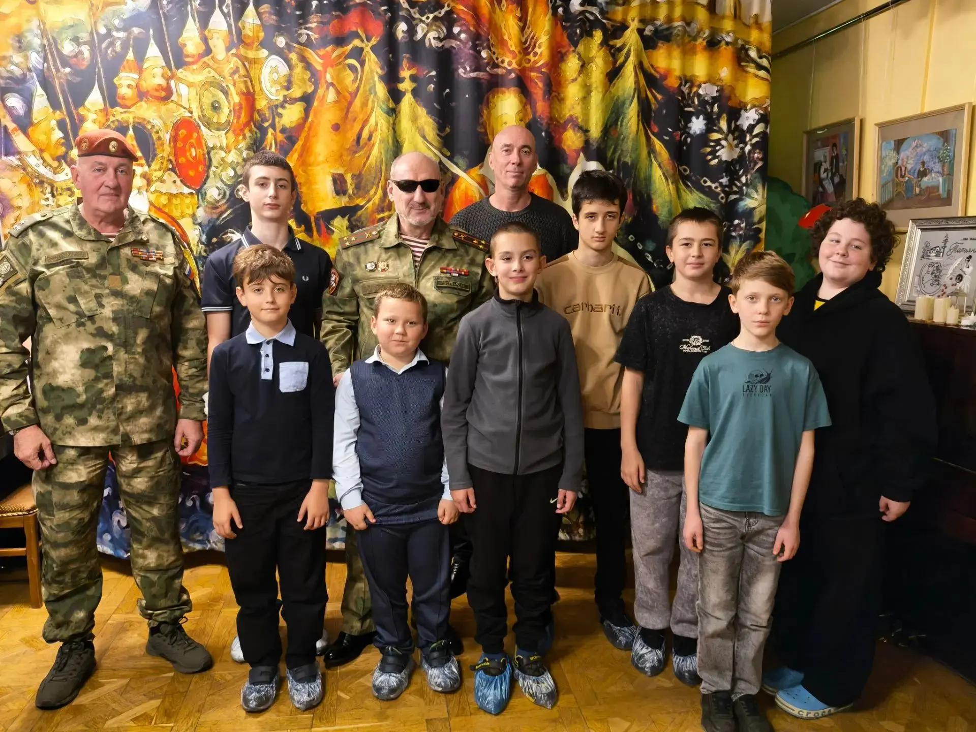"Служу Отечеству и слову": урок чести и вдохновения в Детском центре "Кот учёный"