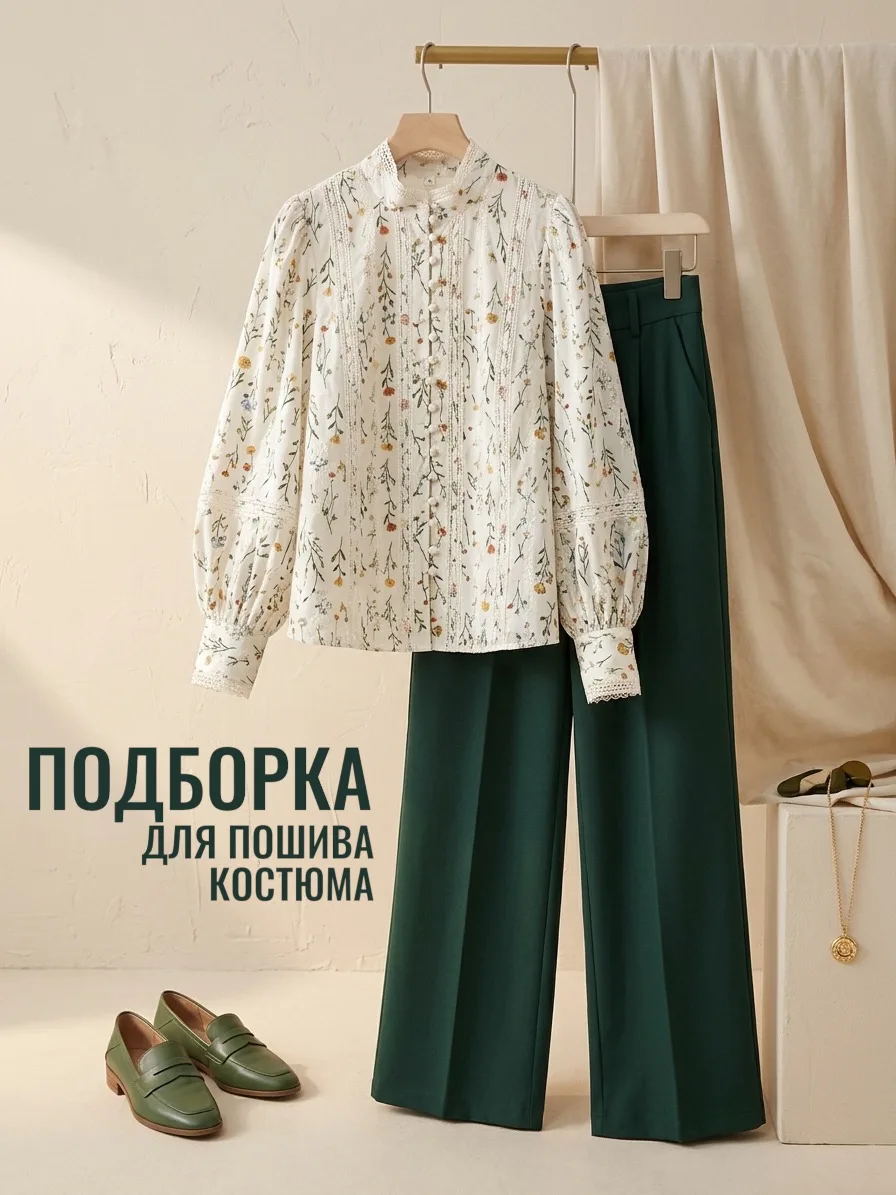 Собрали подборку для пошива костюма 🧵