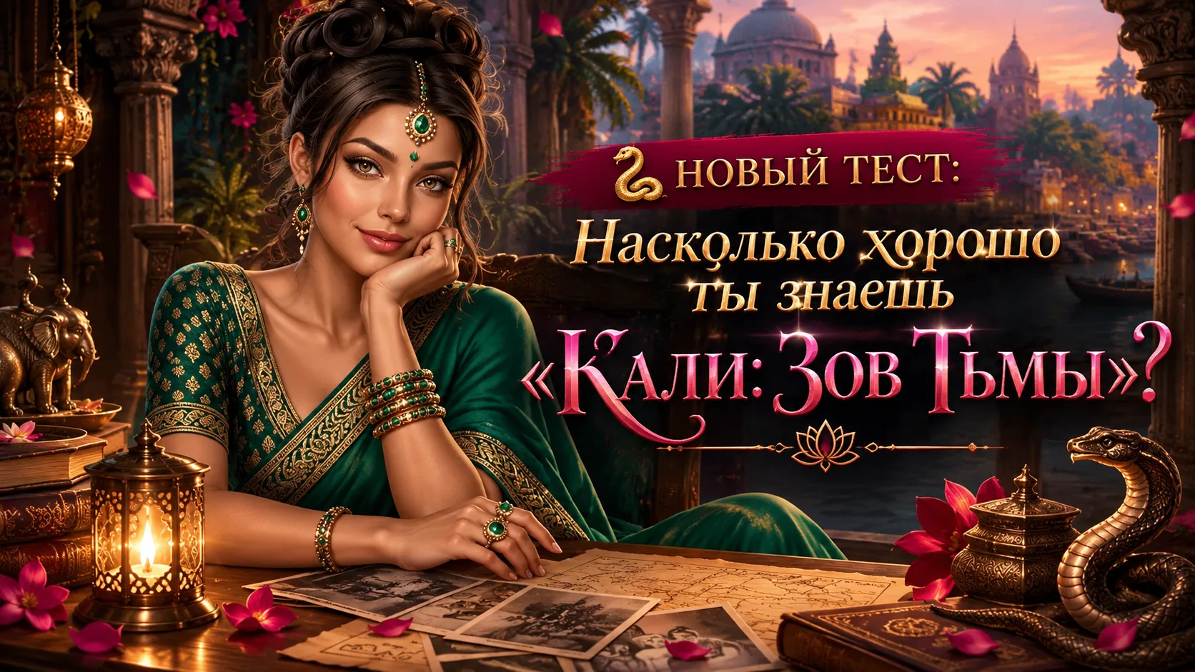 🐍 Новый тест: «Насколько хорошо ты знаешь „Кали: Зов Тьмы“?»