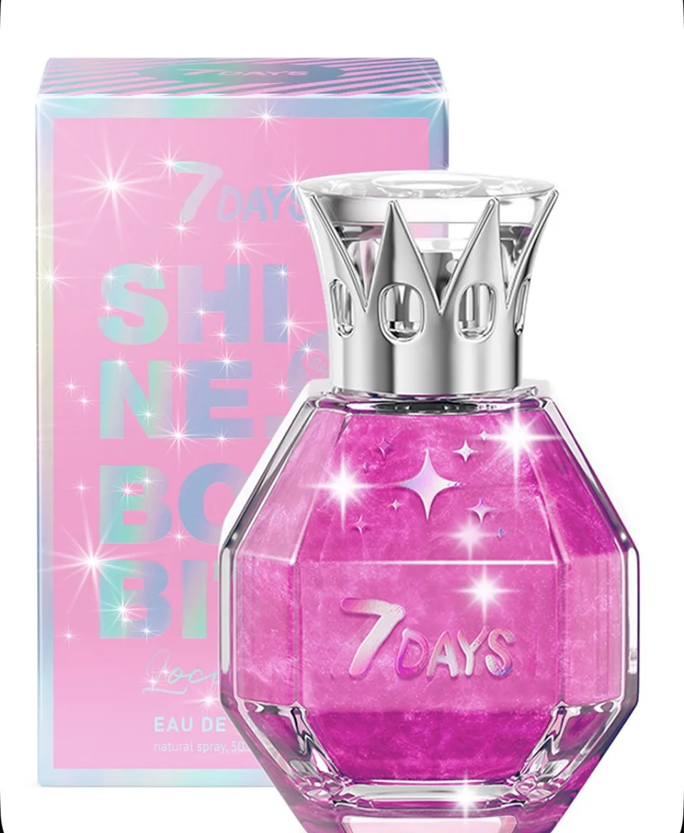 Духи женские 7DAYS SHINE, BOMBITA! LOCO BAE сладкие фруктово-ягодные.
