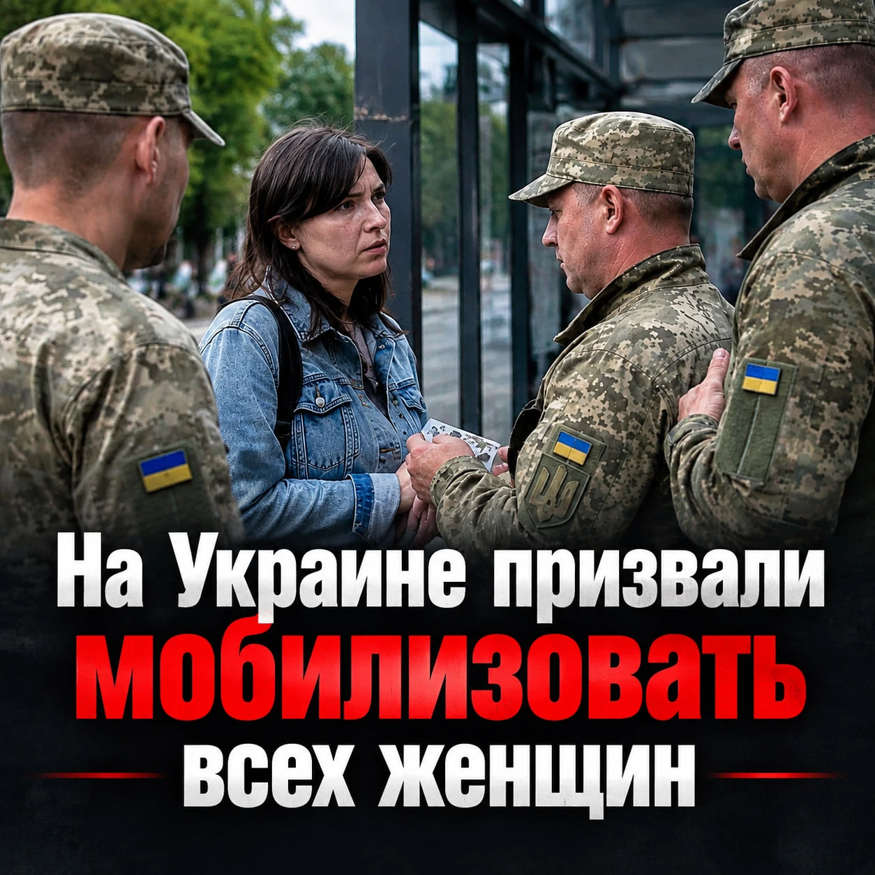 На Украине призвали мобилизовать всех женщин
