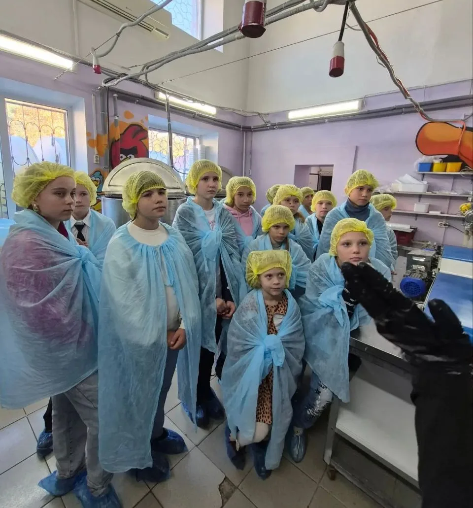 🍦 Школьная экскурсия на фабрику мороженого «Зайца»