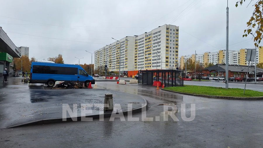 На парковке у торгового дома «Ольга» появились ограждения для площадок, предназначенных...