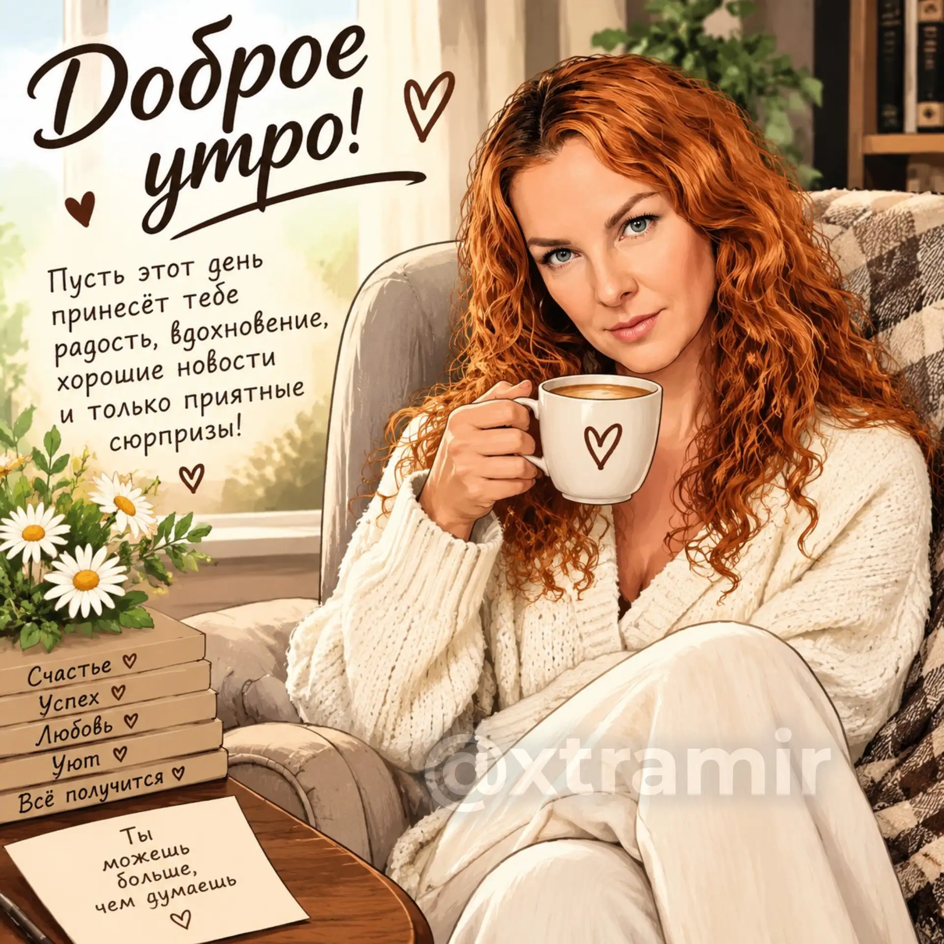 🍂️Всем доброе утро, хорошего дня и отличного настроения! ☕🍫🧡