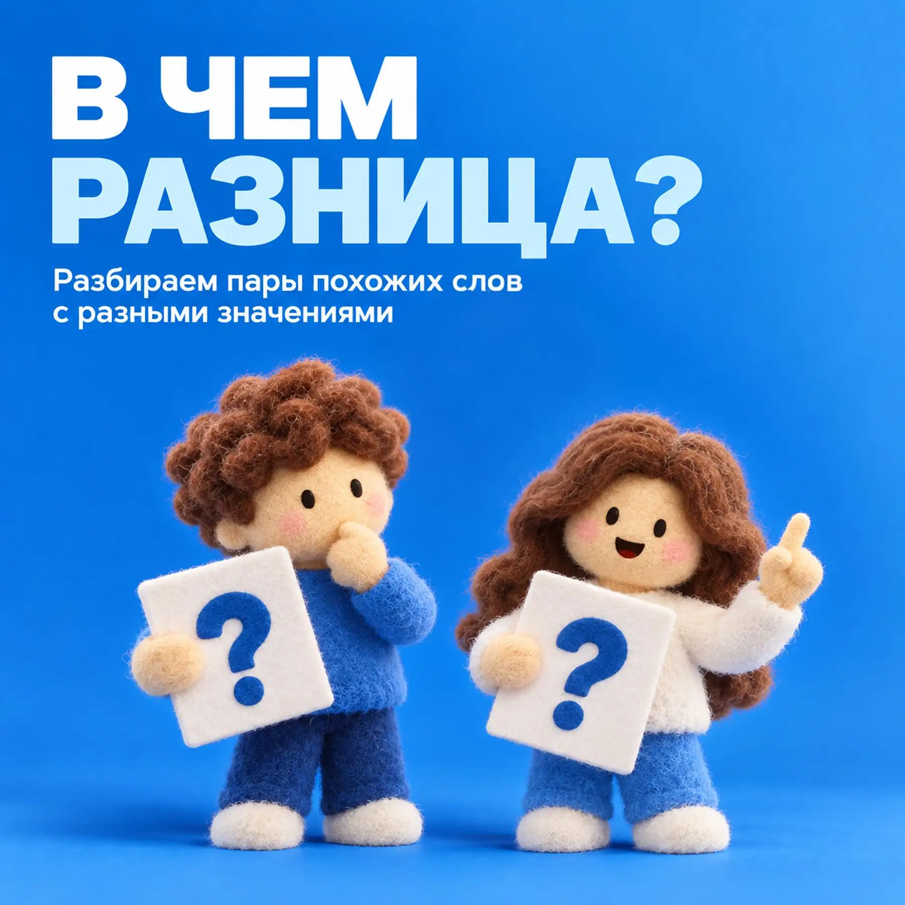 В русском языке есть слова, которые похожи по звучанию или написанию, но имеют совершен...