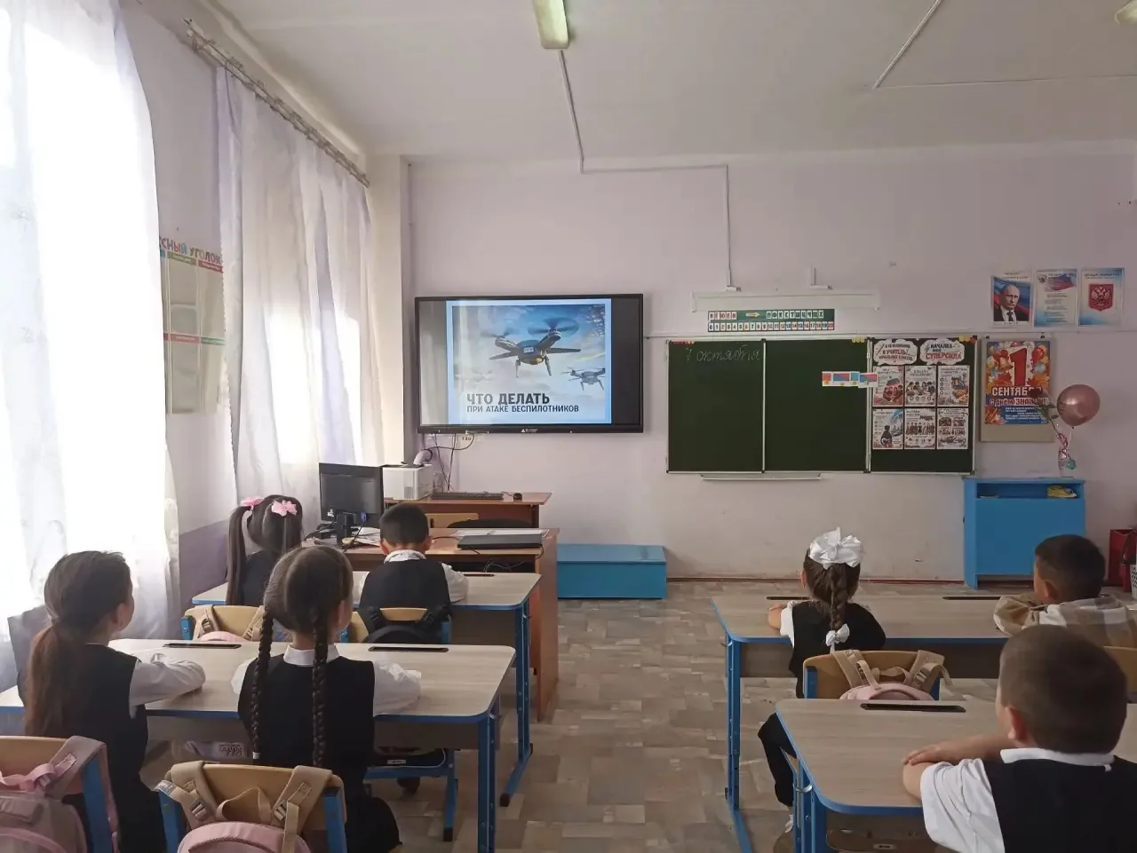 Сегодня  в 1 классе #МКОУ"Алчинская ООШ" прошёл #Всероссийскийоткрытыйурок культуры без...