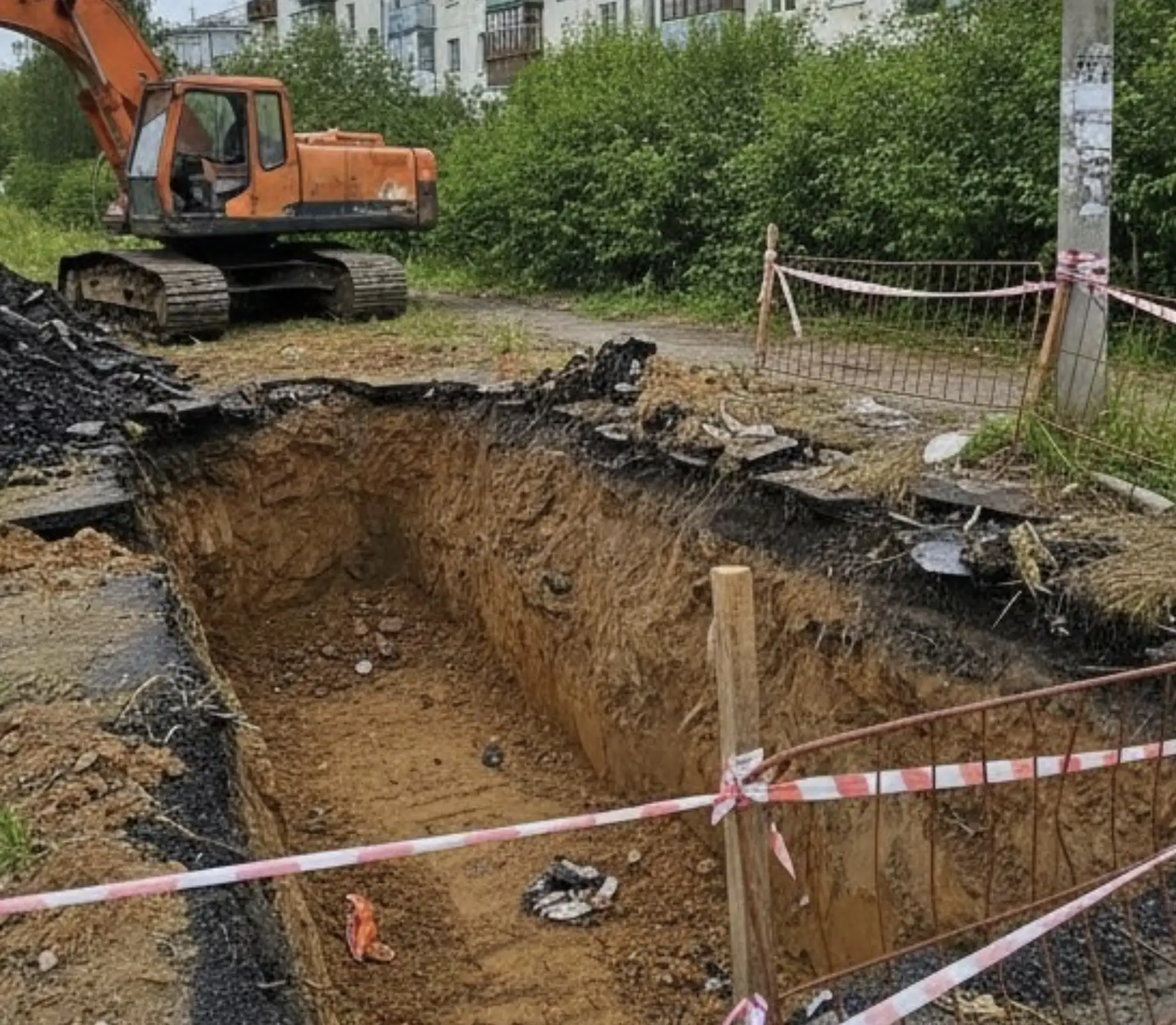 💸 На 2,3 млн рублей оштрафовали томские компании за брошенные ямы и раскопки