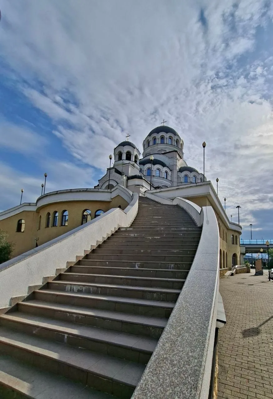 Храм Нерукотворного Образа Христа Спасителя в Сириусе ⛪️