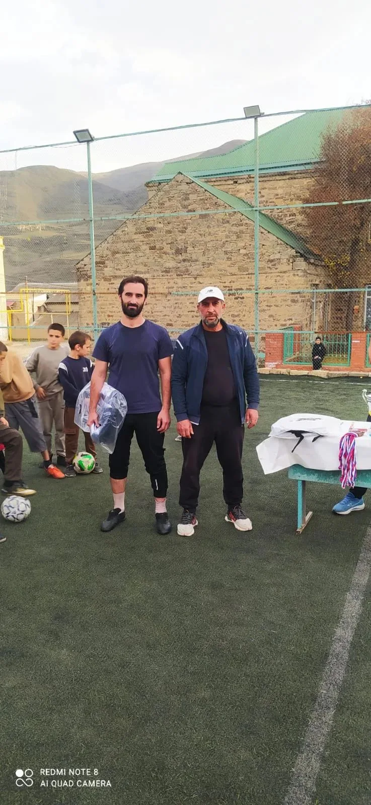 Турнир по футболу в Курахском районе