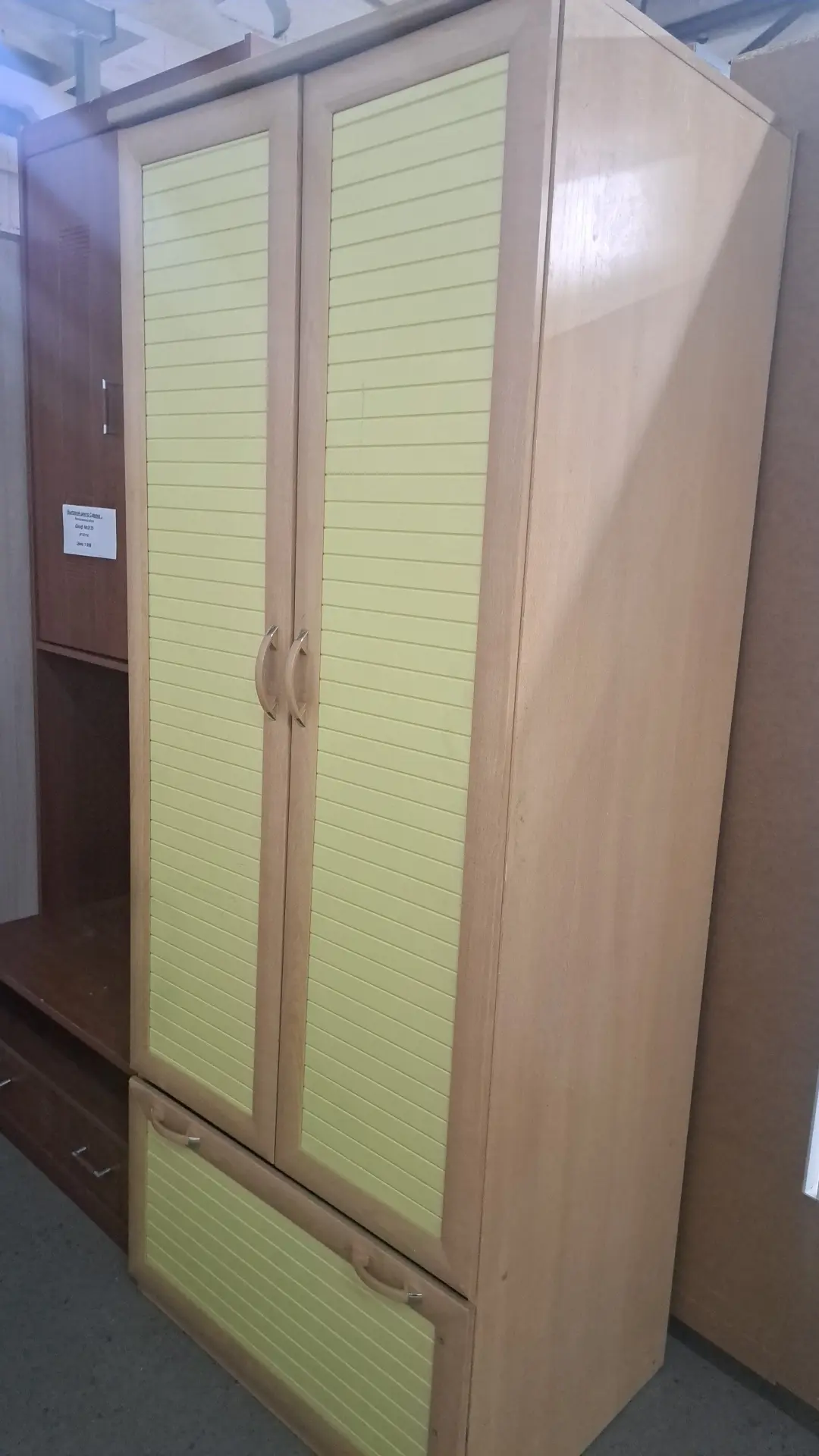 Шкаф 80×202×58 номер 2197 цена 2999 #шкаф