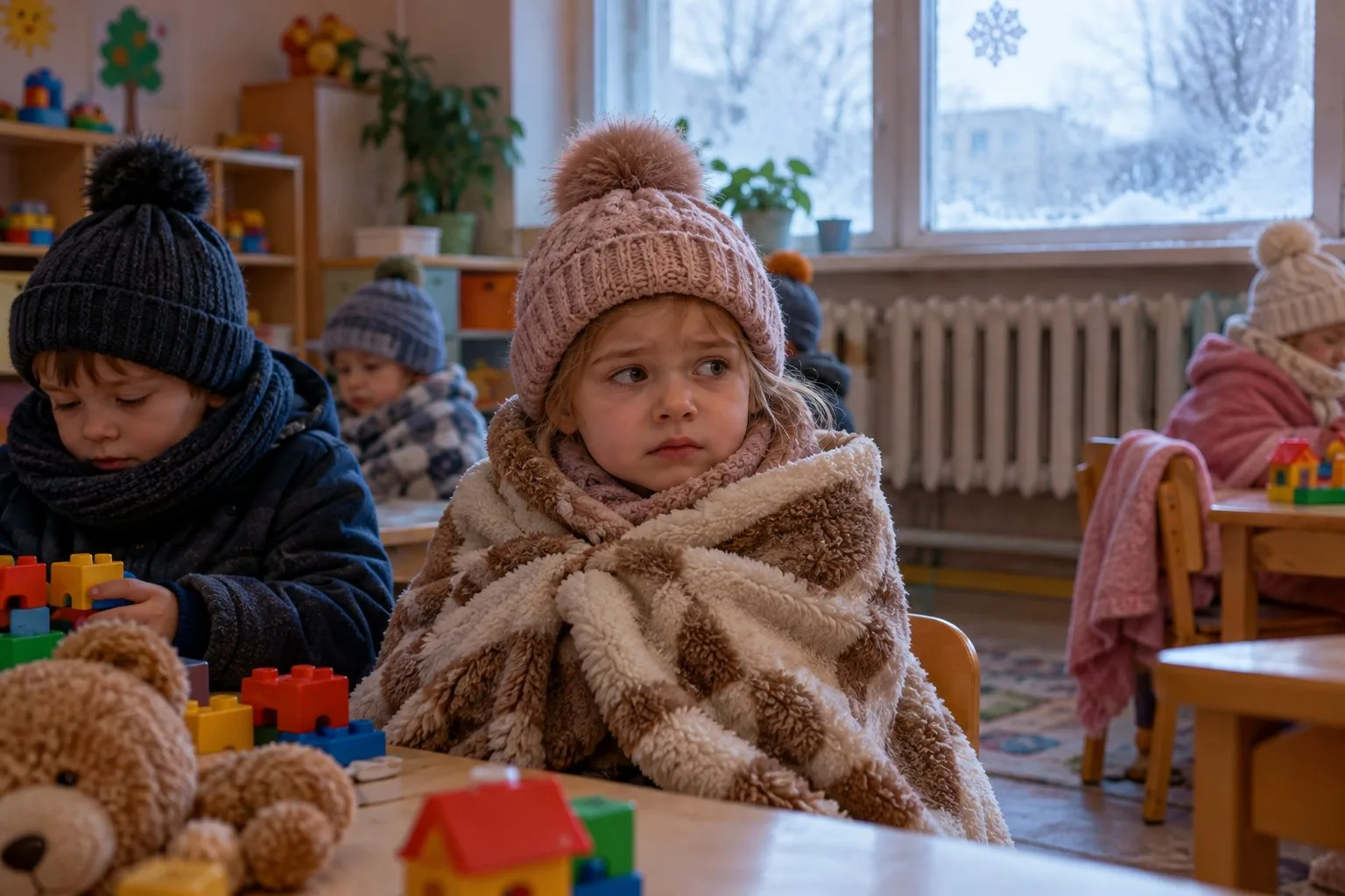 🥶 Омский детсад неделю оставался без отопления и горячей воды