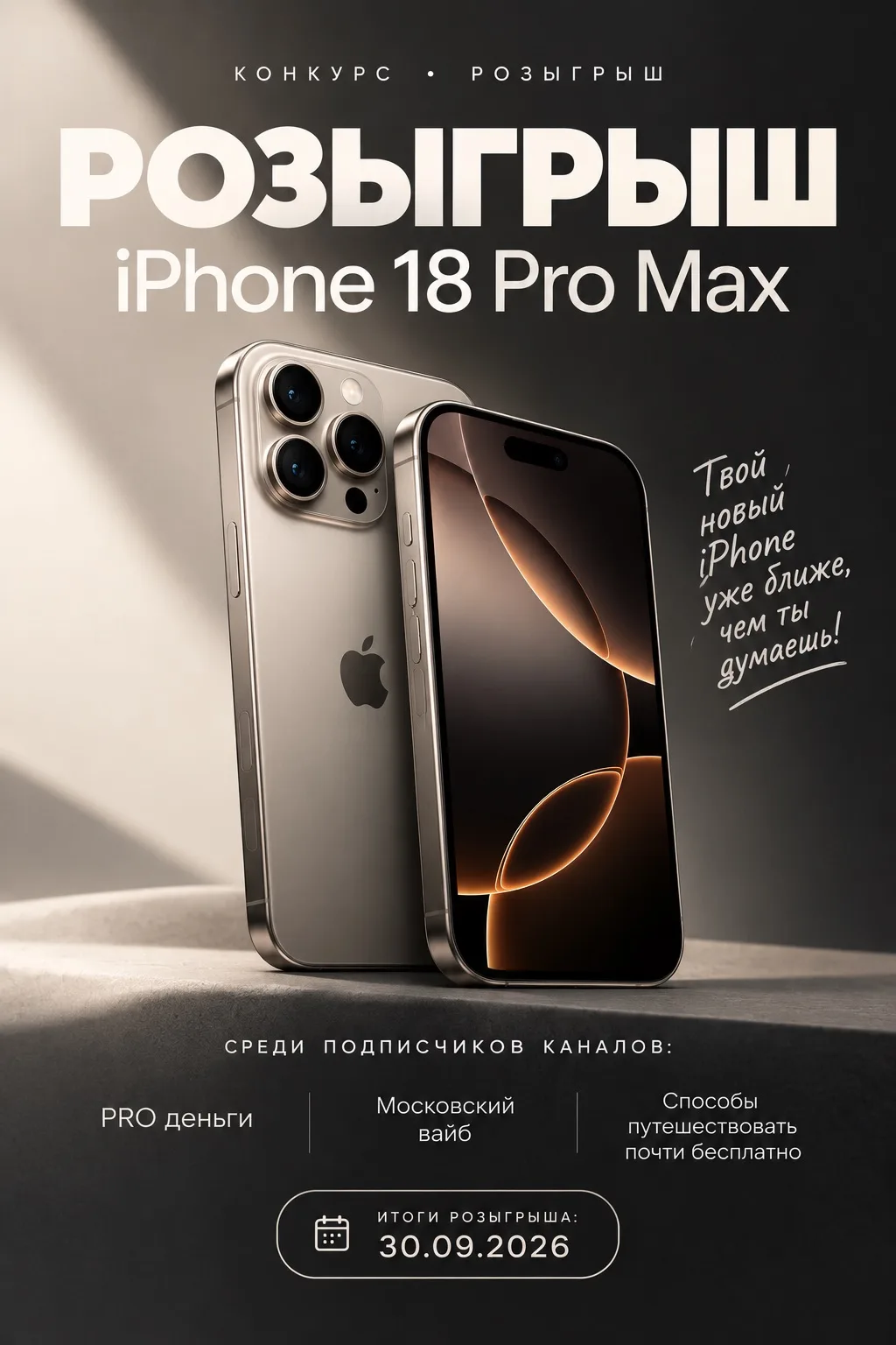 🥳 Розыгрыш завершен.