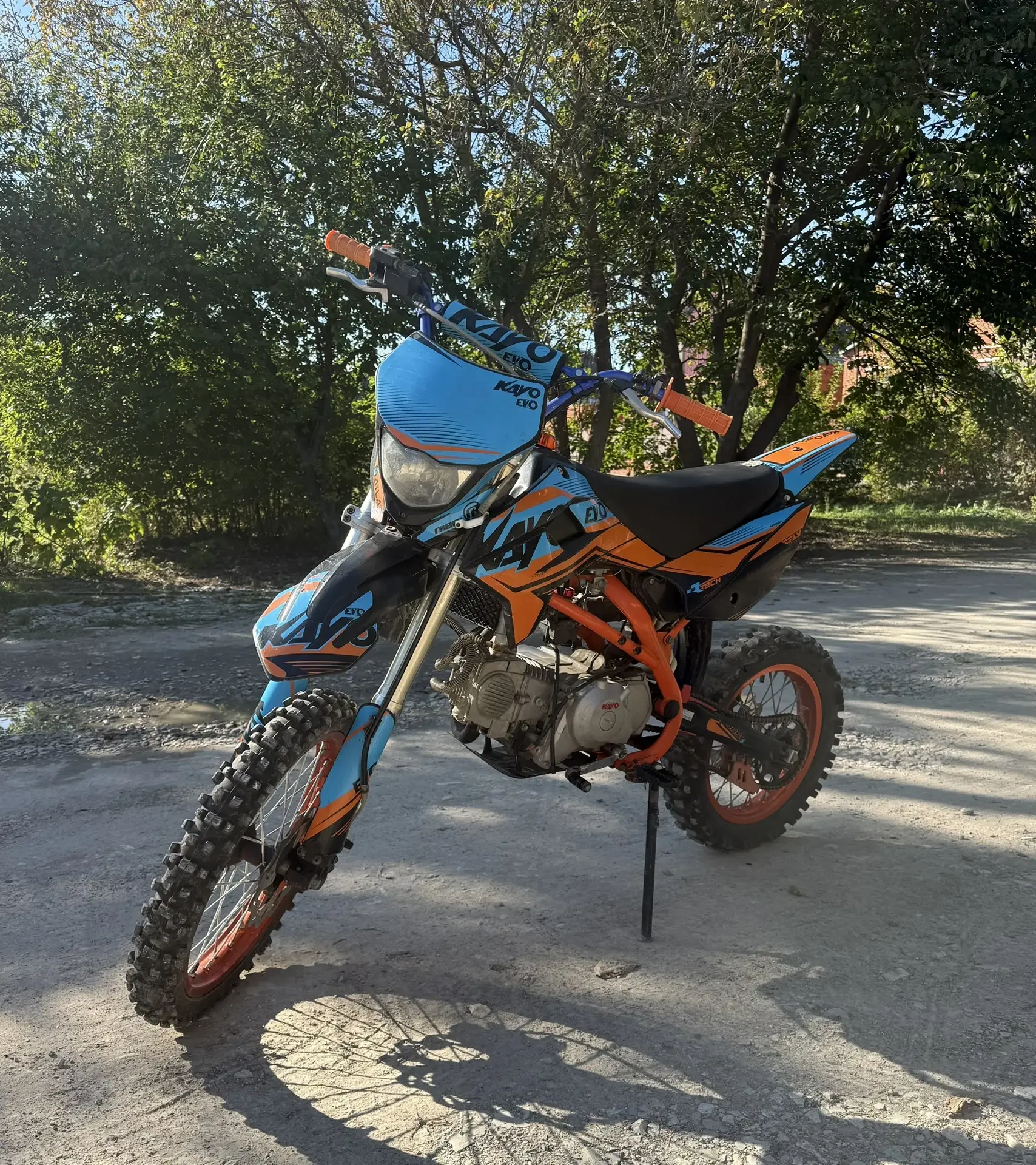 Продам питбайк KAYO Evolution YX140ЕМ 2024г., 140 кубов.