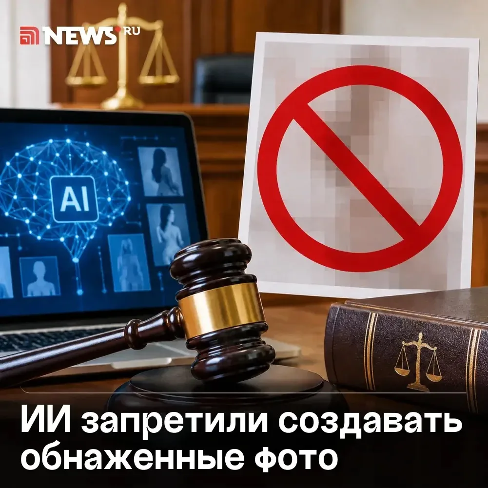 Суд запретил раздевать россиян с помощью ИИ.