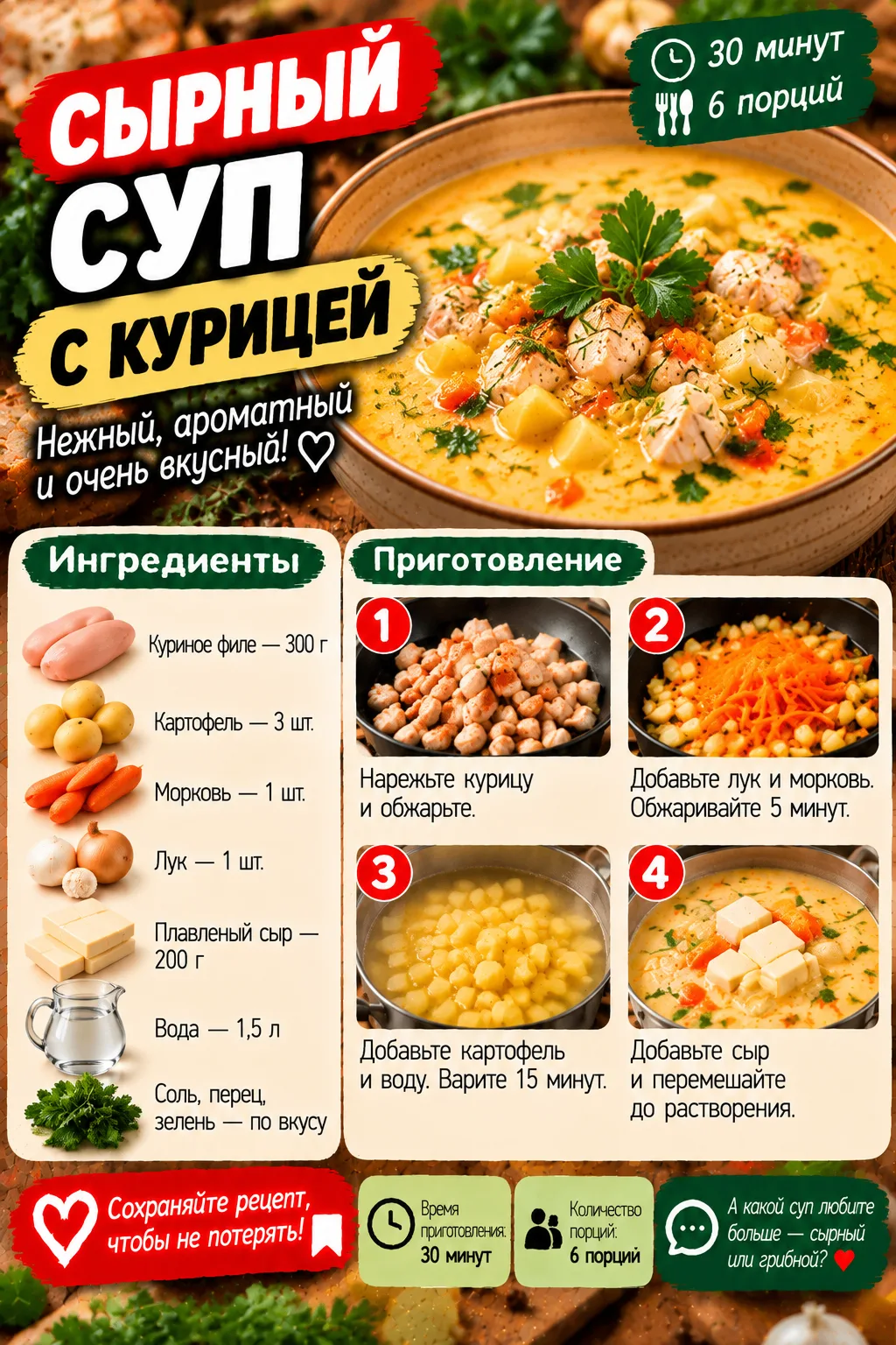 Ингредиенты: