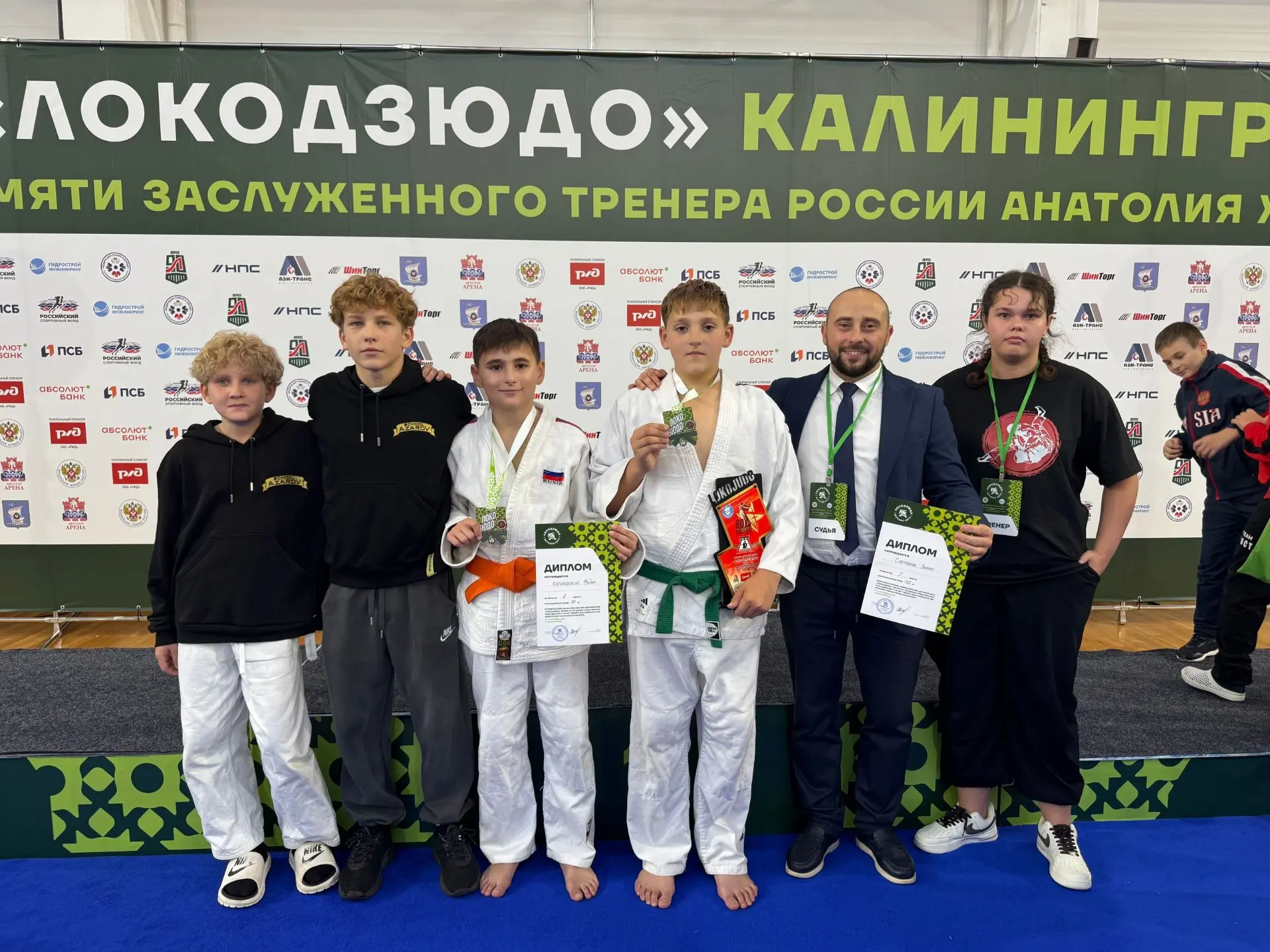 🥋 В Калининграде, в ДС «Автотор Арена», прошёл всероссийский турнир детской лиги «Локо...