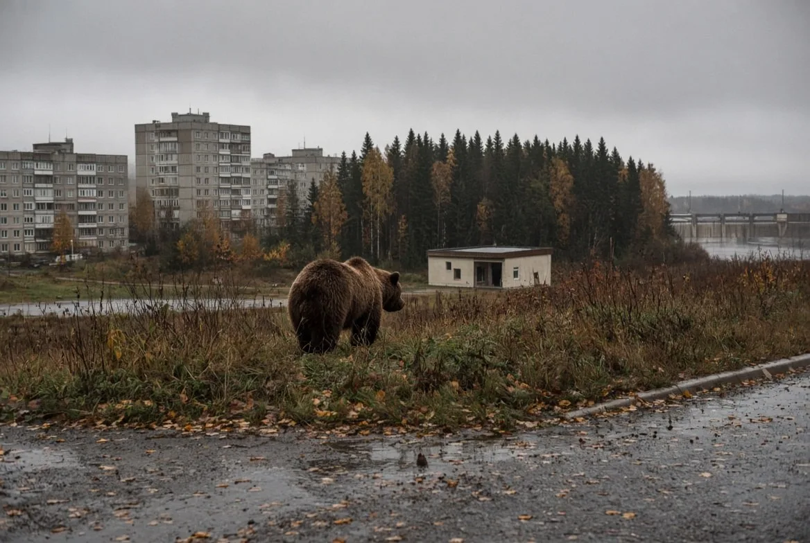🐻 Медведь вышел к городу в Свердловской области