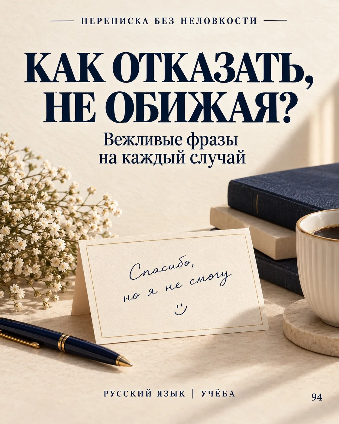 💛 Отказать можно мягко — и без чувства вины