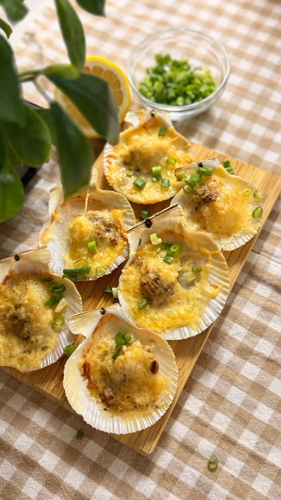 Запечённые гребешки в чесночном масле 🐚