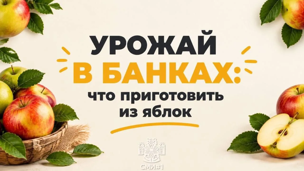 🍎 Некуда девать яблоки? Вот несколько идей
