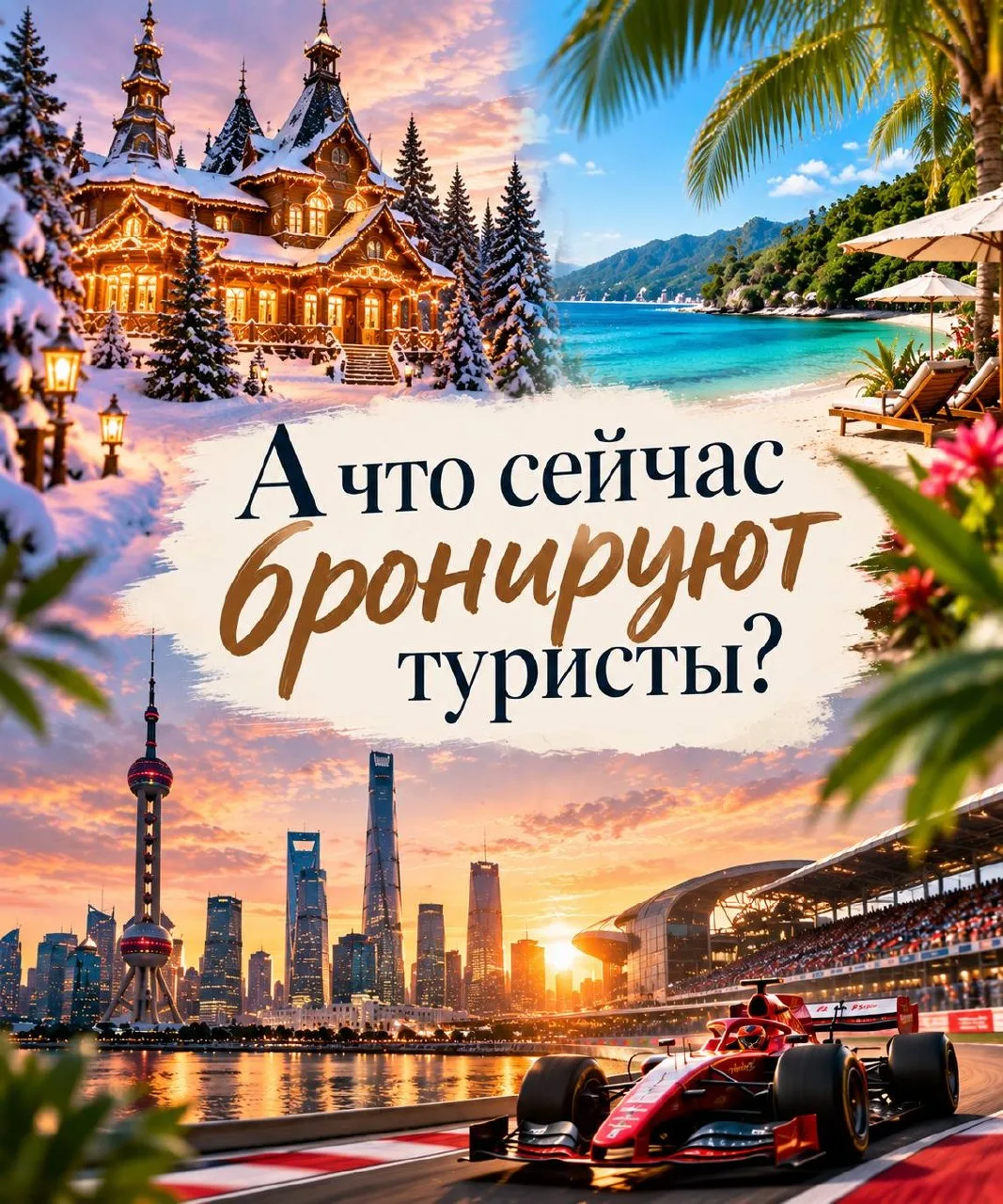 А что сейчас бронируют туристы?
