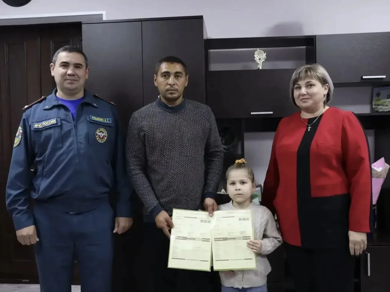 Диана Сетюхова из пгт Вольное проявила невероятное мужество и самоотверженность в февра...