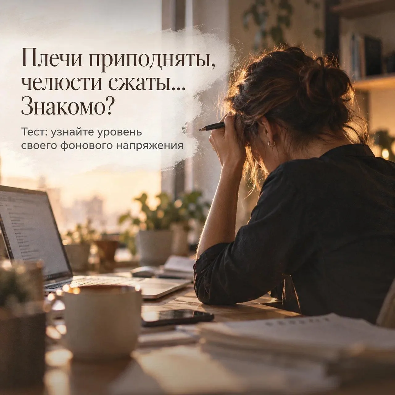 📋 СКОЛЬКО СТРЕССА ВЫ НОСИТЕ С СОБОЙ КАЖДЫЙ ДЕНЬ?