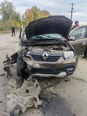 🚗Обгон на трассе под Орлом завершился аварией