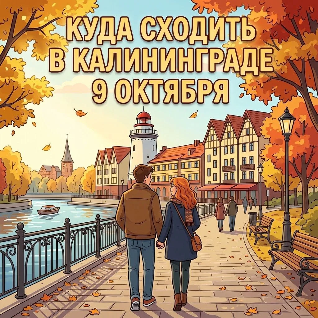 🏛 Куда сходить завтра в Калининграде и области: 9 октября 🍂