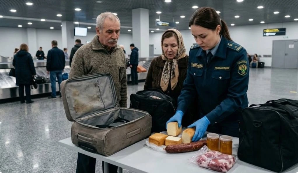 🍯 В аэропорту Томска у пассажиров из Абхазии забрали мед, сыр и мясо