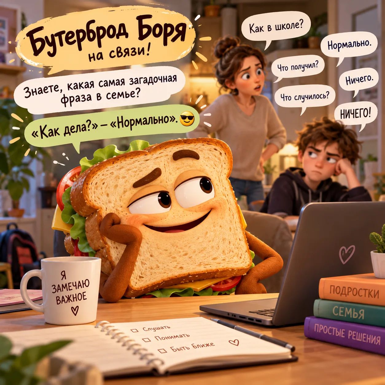 🥪 Бутерброд Боря на связи!