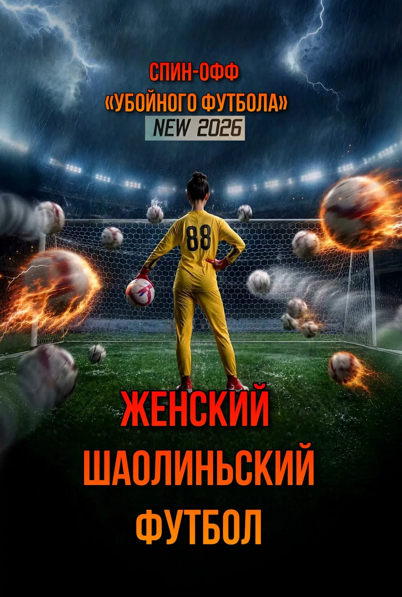 Женский шаолиньский футбол