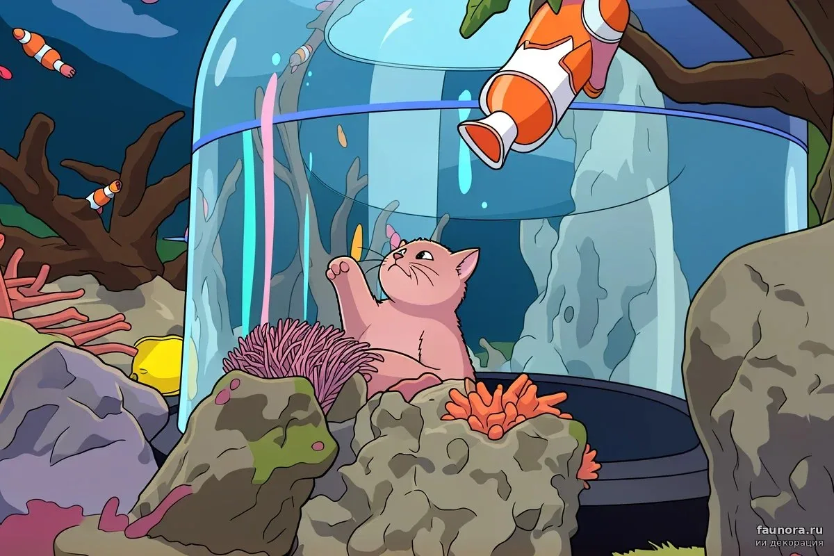 Котятам из приюта в Миннесоте устроили экскурсию в океанариум Sea Life