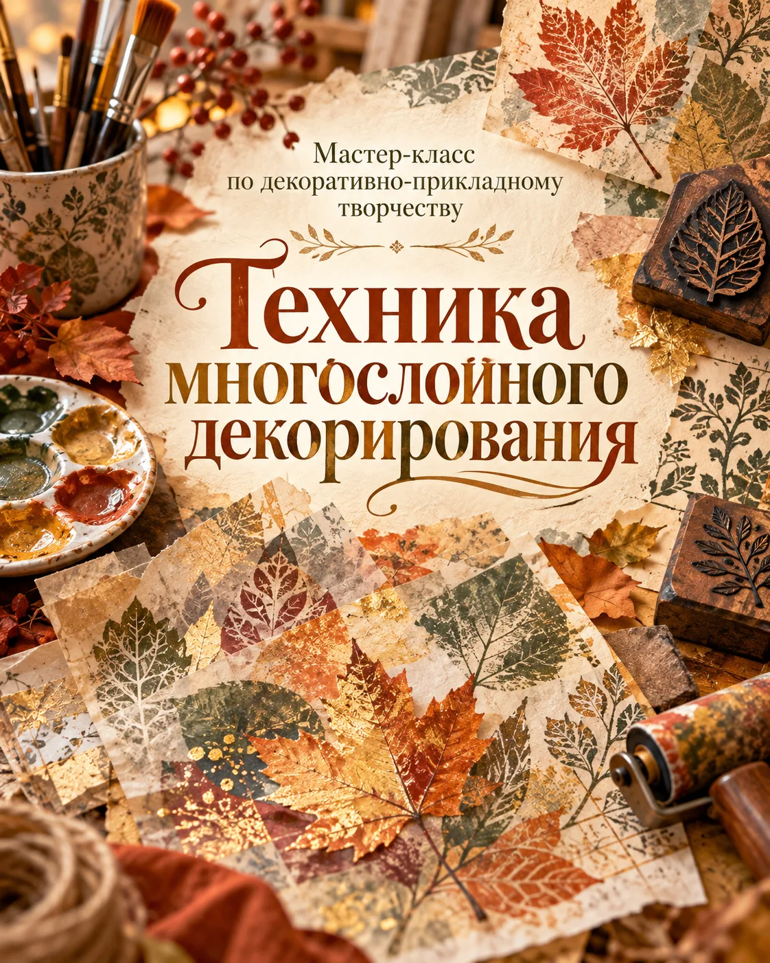 В Культурном центре «Братеево» состоится мастер-класс по декоративно-прикладному творче...