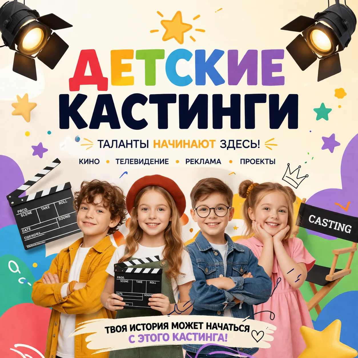 Кастинги для ваших деток